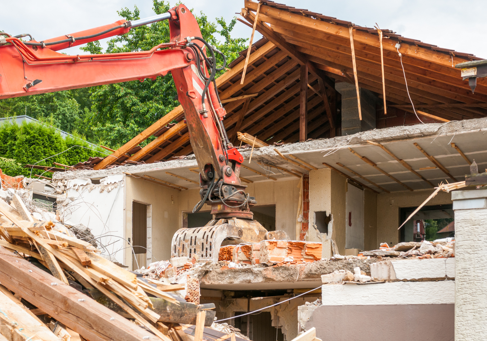Residential Building Demolition
